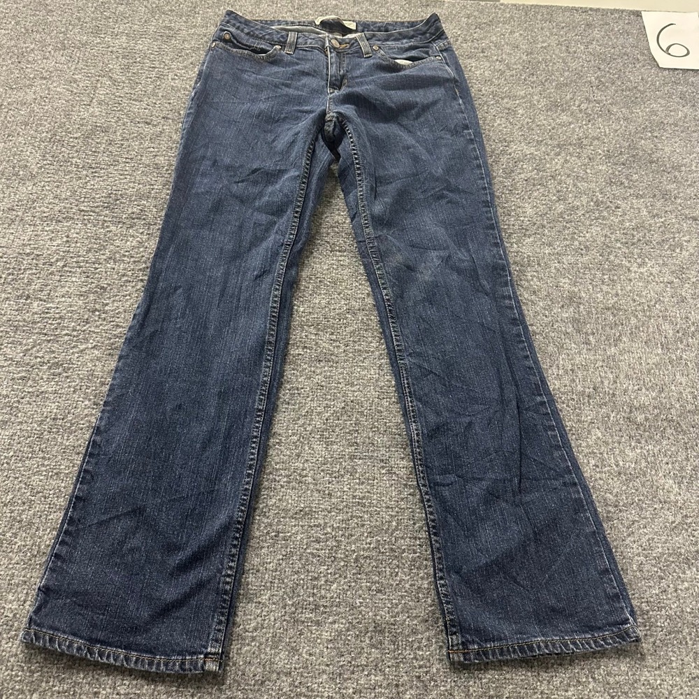 Canyon River Blues Jeans Womens 6 Dark Wash Modern Fit Straight Leg Denim Casual